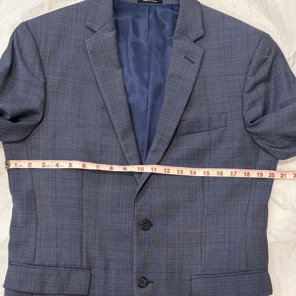 Men’s Blue Blazer (Slim Fit) - Picture 5 of 9